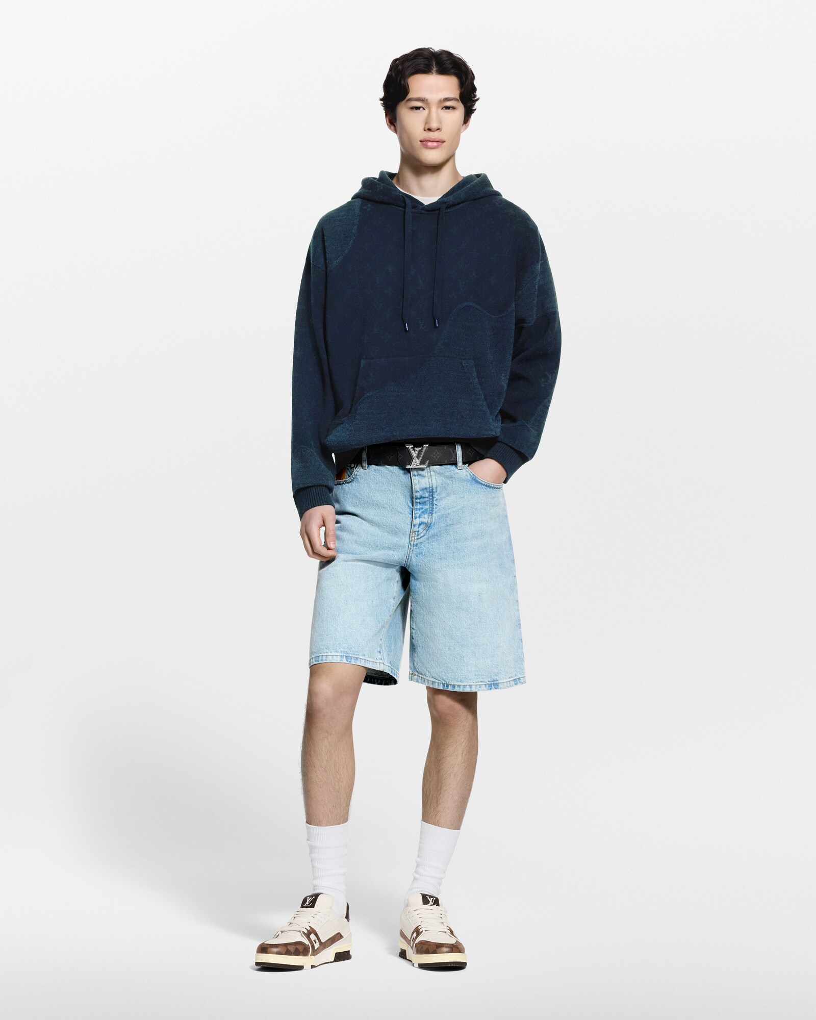 Graphic Jacquard Hoodie - Men - Ready-to-Wear | LOUIS VUITTON ®